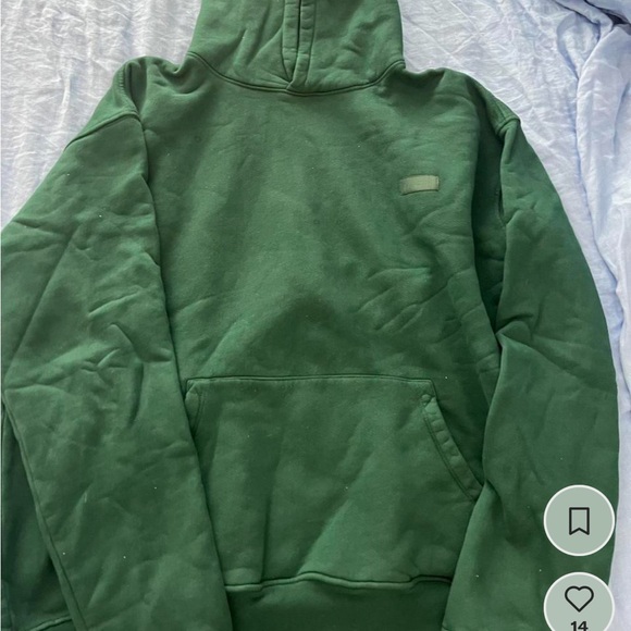 Forest Green Set Active Sweat Set Pants & Hoodie M - Picture 2 of 7